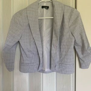 BCX Black White Blazer